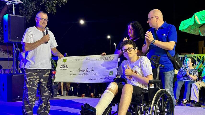 Giovane affetto da una patologia rara, raccolte le offerte al parco Colombai di Buggiano