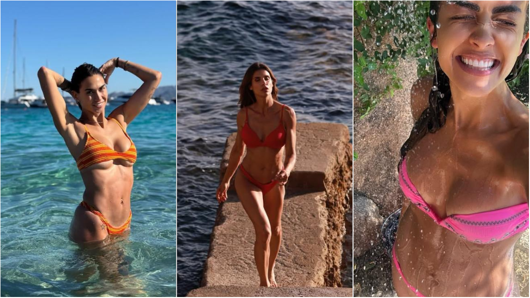 Le tre ex veline sarde scelgono l’isola per le vacanze – FOTO