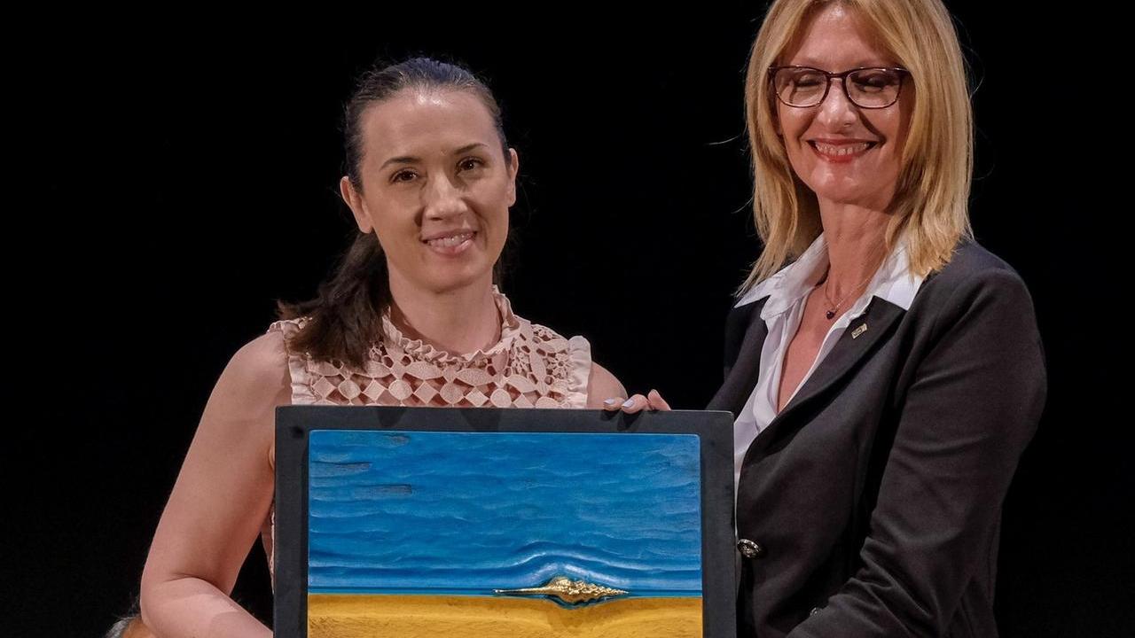 Il premio ricevuto a Lignano