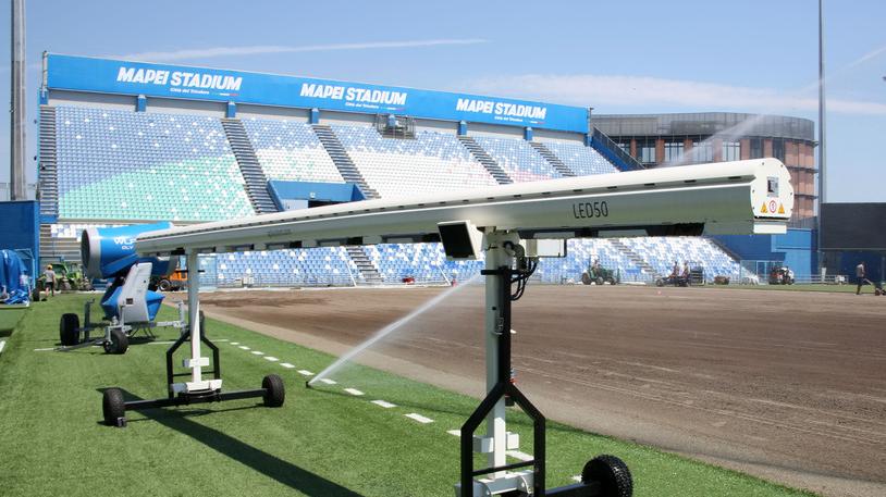 Campo nuovo al Mapei Stadium per accogliere di nuovo la serie A