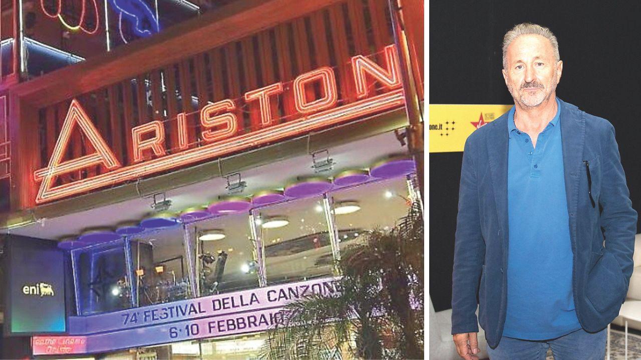 Il teatro Ariston e Mimmo D'Alessandro