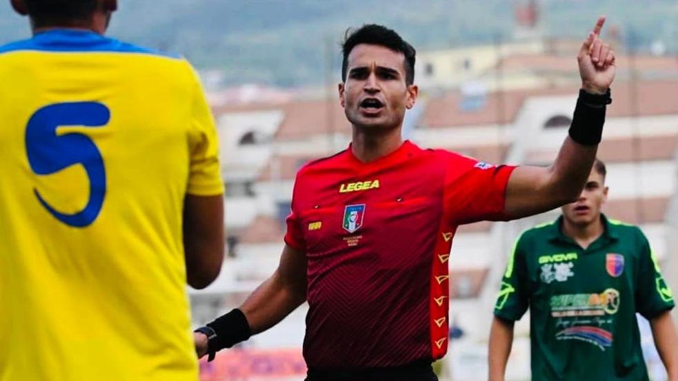 L'arbitro algherese <strong>Davide Galiffi</strong>