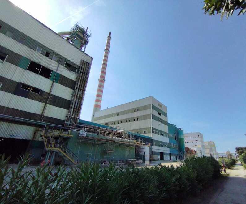 Una parte dello stabilimento