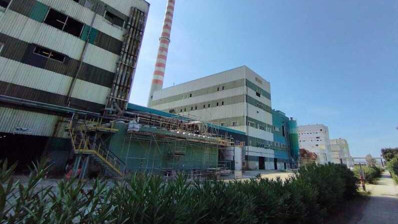 Una parte dello stabilimento