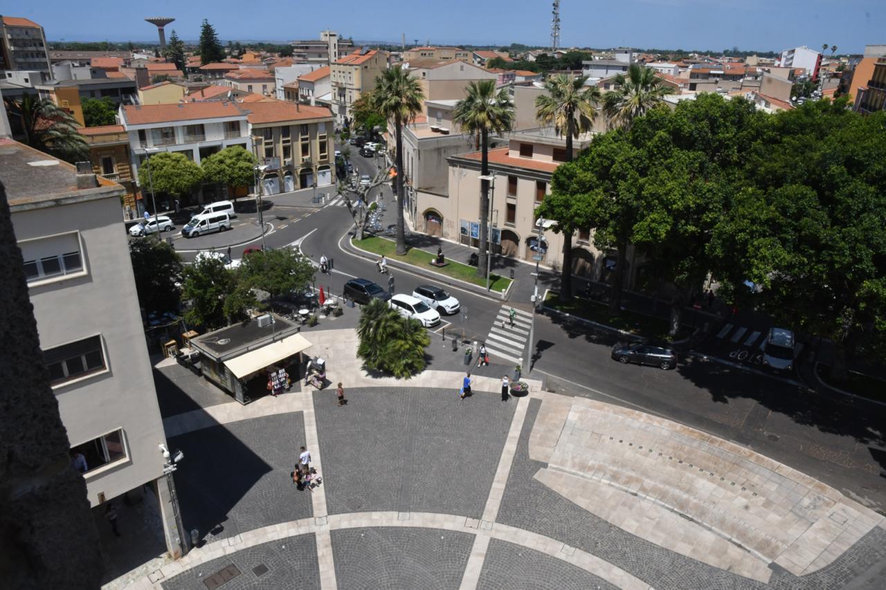 Piazza Roma dall’alto