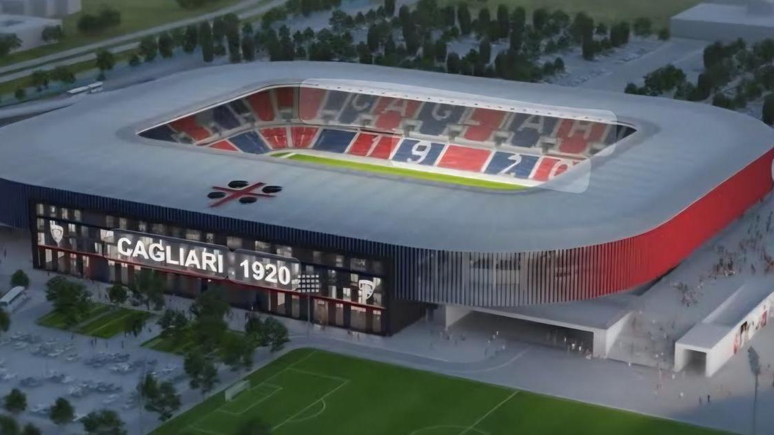 Stadio del Cagliari Calcio: c’è il via libera della Conferenza dei servizi