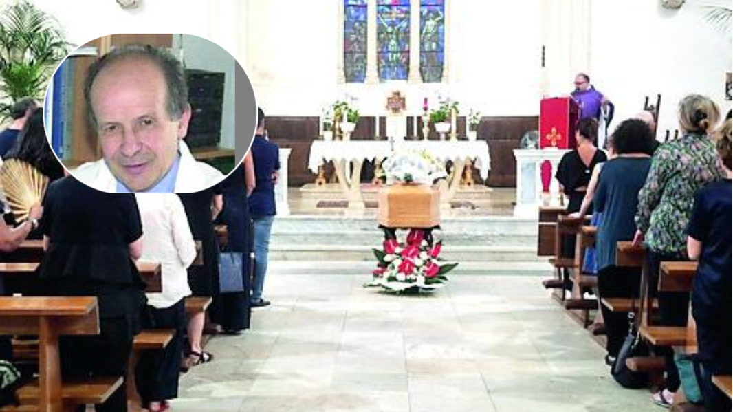 Chiesa stracolma per l’ultimo saluto a Piero Bua