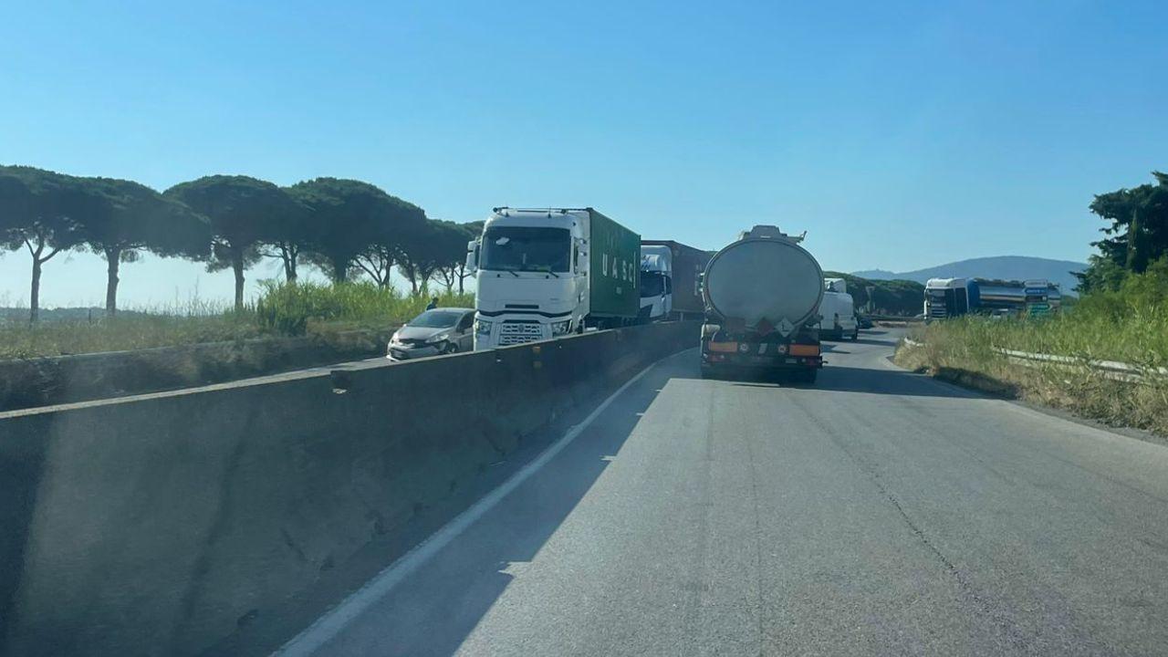 
	I mezzi coinvolti nell'incidente


