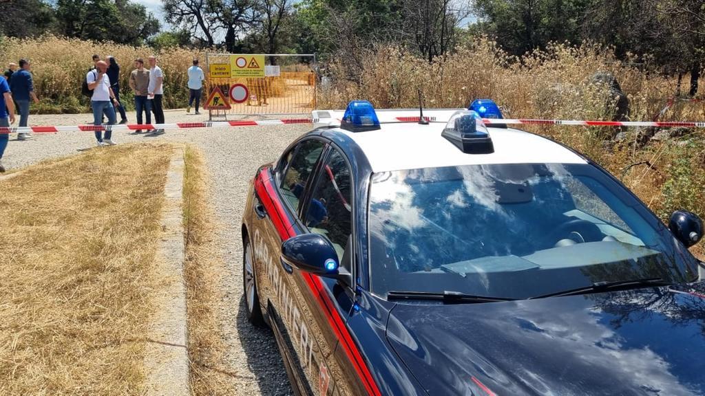 Il luogo dell'omicidio <em>(foto Massimo Locci)</em>