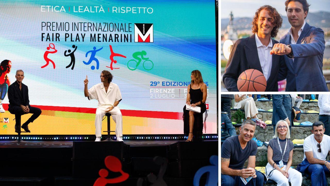 Alcuni momenti del Premio Menarini a Fiesole e al piazzale Michelangelo