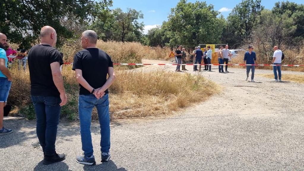 Il luogo dell'omicidio di Luigi Contena