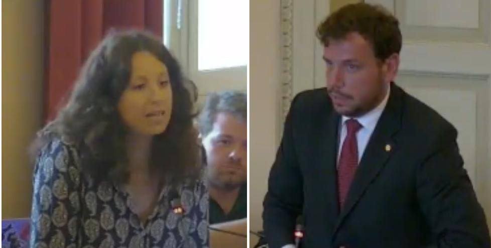 
	La consigliera Pd Federica Di Padova e il capogruppo di Fdi Luca Negrini

