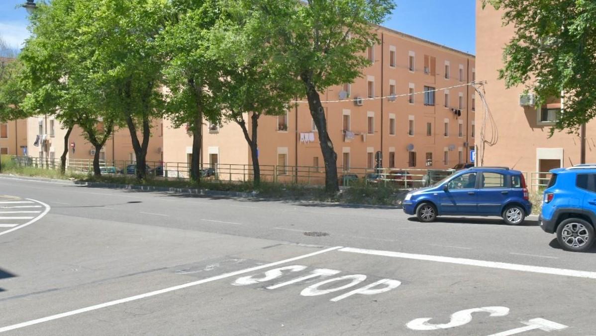 
	L'area dove sar&agrave; realizzata la nuova rotatoria

