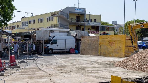 Ferrara, in Krasnodar il cantiere si “mangia” il mercato. Ambulanti spiazzati