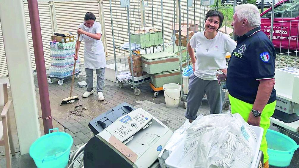 Maltempo, Castelnovo Monti colpito da una bomba d’acqua: caduti 34 millimetri di pioggia