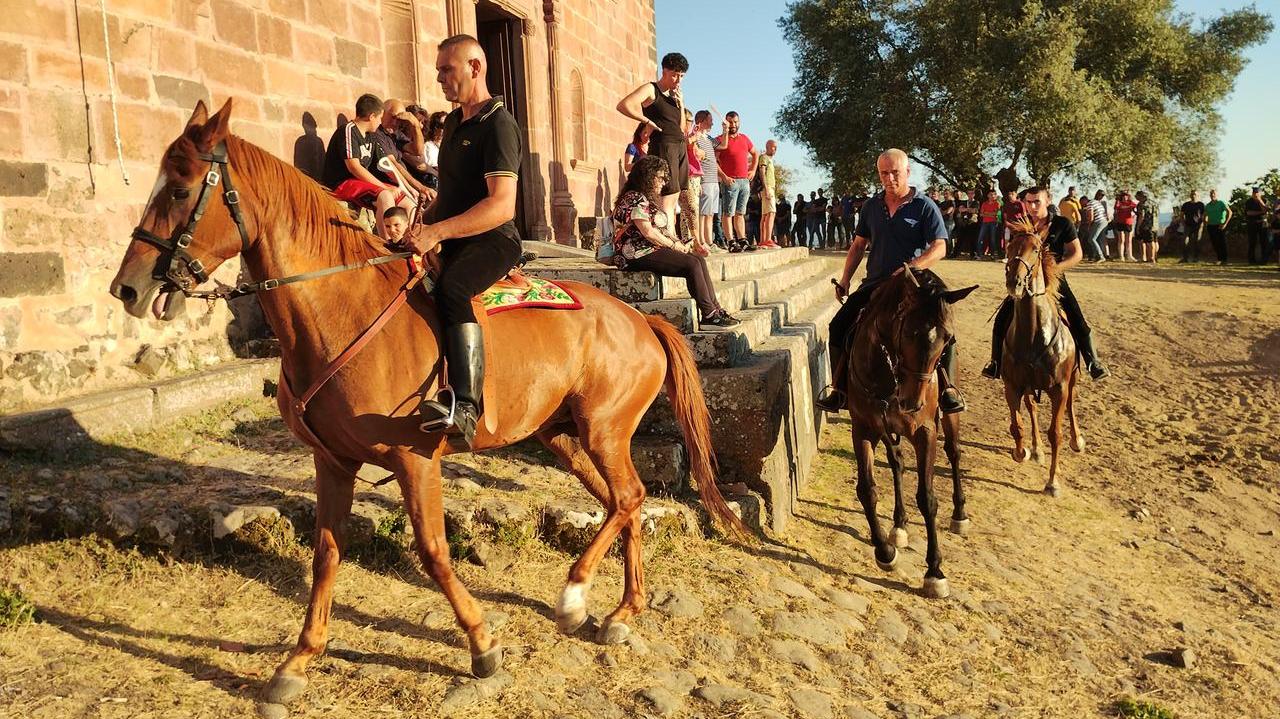 Le tre pandelas provano il percorso dell'Ardia 