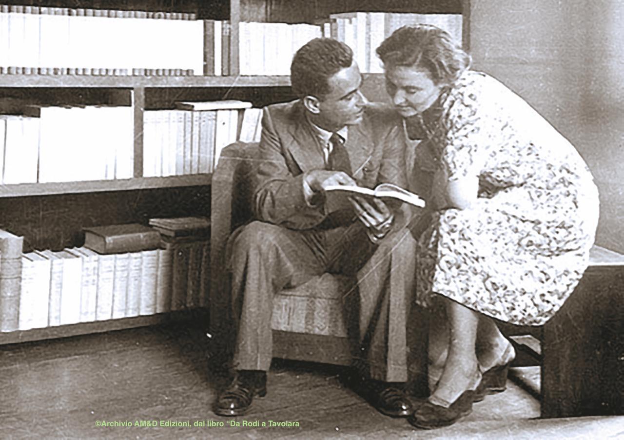 
	Girolamo Sotgiu con la moglie Bianca Ripepi

