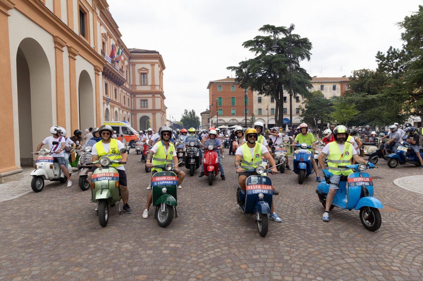 Copparo, il fascino della Vespa non conosce limiti&nbsp;