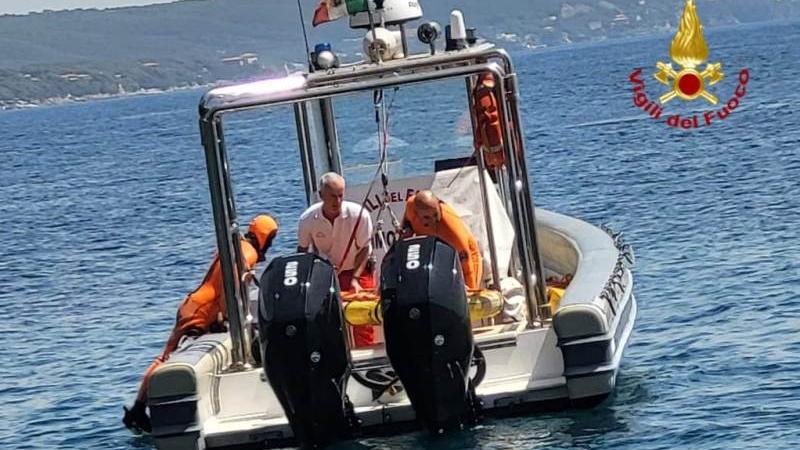 Un gommone dei sommozzatori (foto d'archivio)