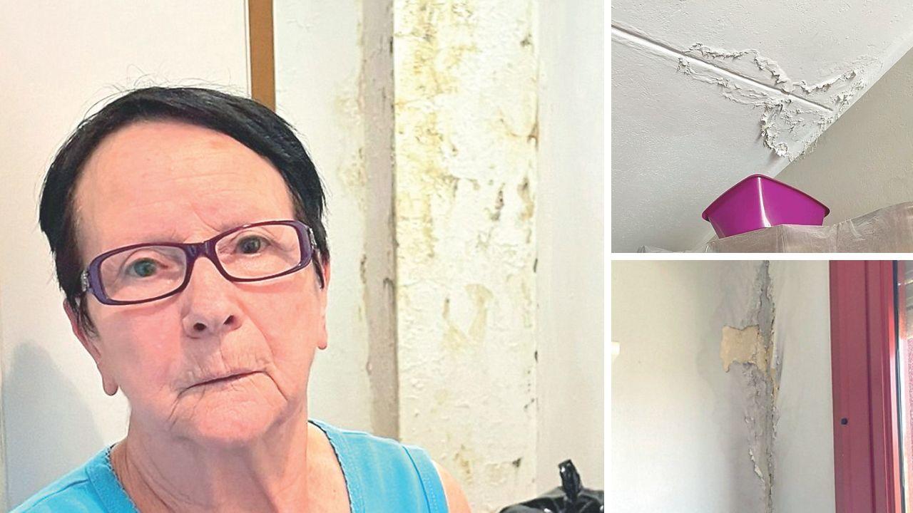 
	Vincenza Di Viesti detta Enza, 81enne vive in una casa piena di muffa e di infiltrazioni. Chiede un intervento a Casalp da 9 anni

