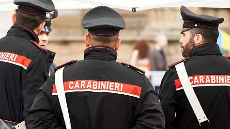 Carabinieri al lavoro (foto d'archivio)