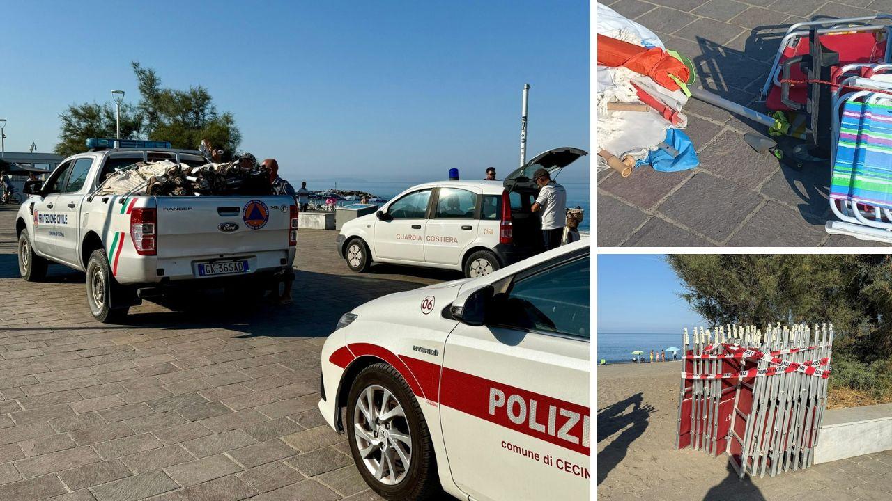 
	Il blitz sulla spiaggia

