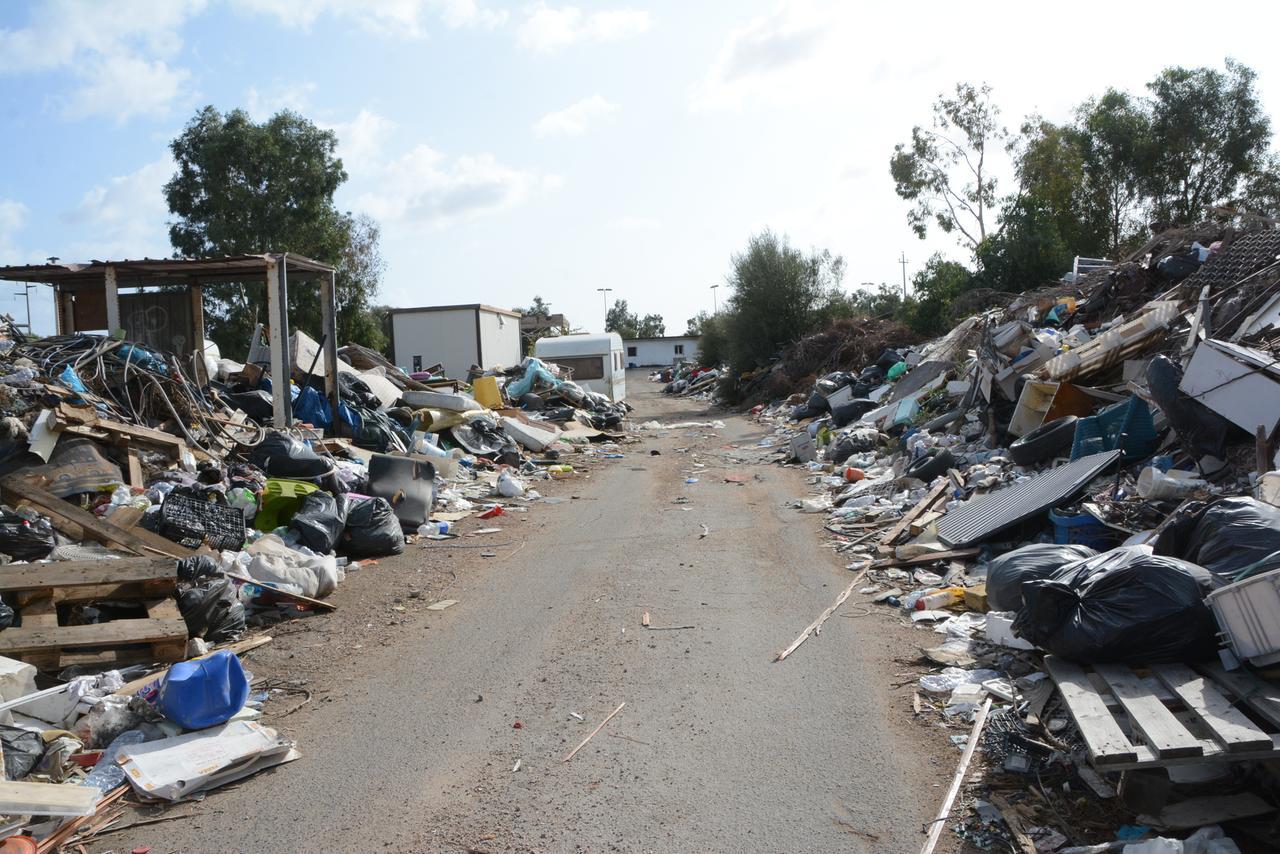 
	La discarica come appariva alcuni anni fa

