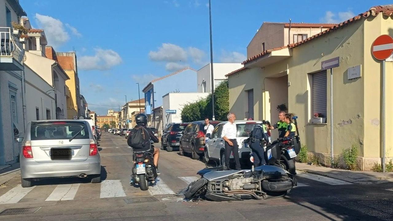 Schianto auto-moto a Olbia: un ferito