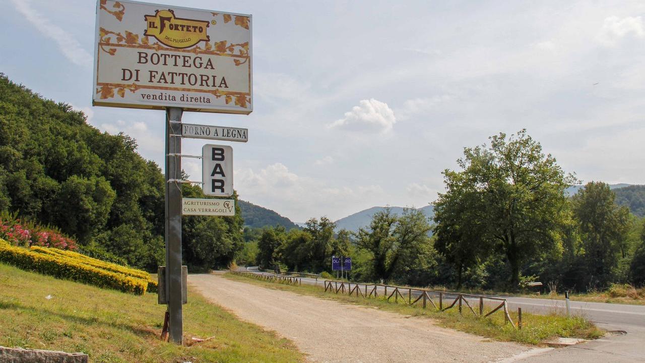 Una delle vie di accesso alla fattoria agricola del FortetO