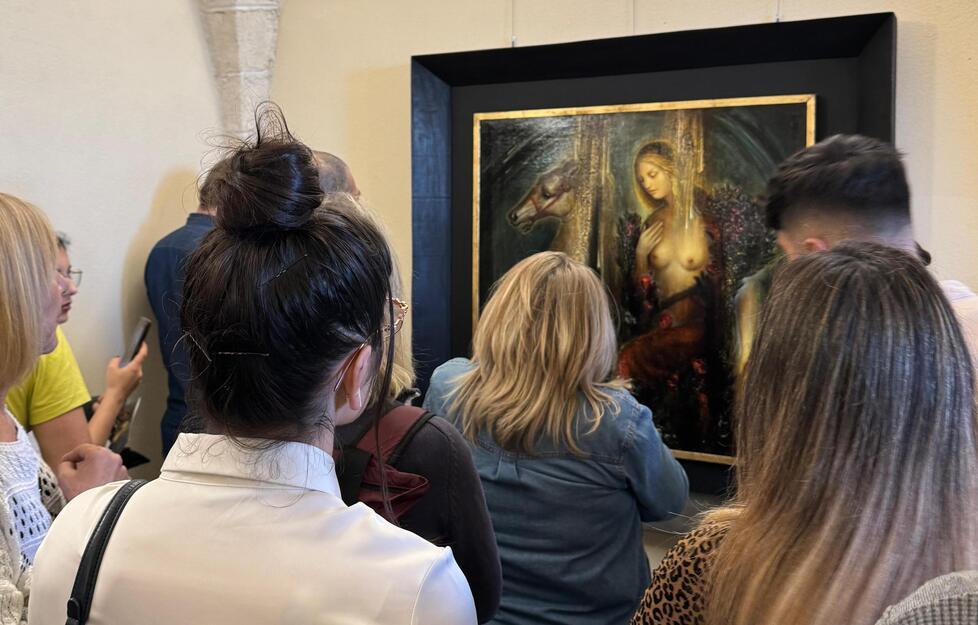 Jacopo Scassellati conquista il pubblico, in 27mila alla mostra "Il miele degli abissi"