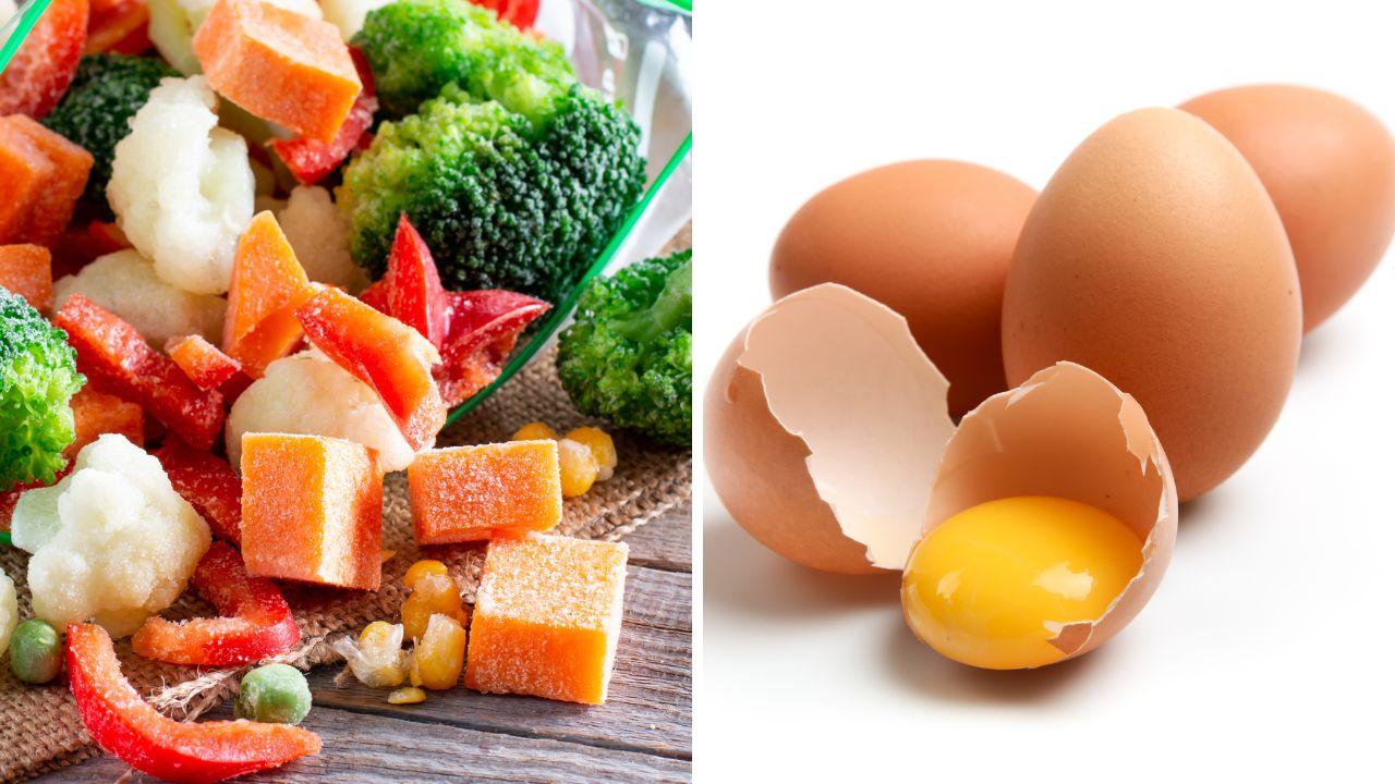 Verdure surgelate Eurospin e uova fresche ritirate dal mercato: possono essere pericolose per la salute