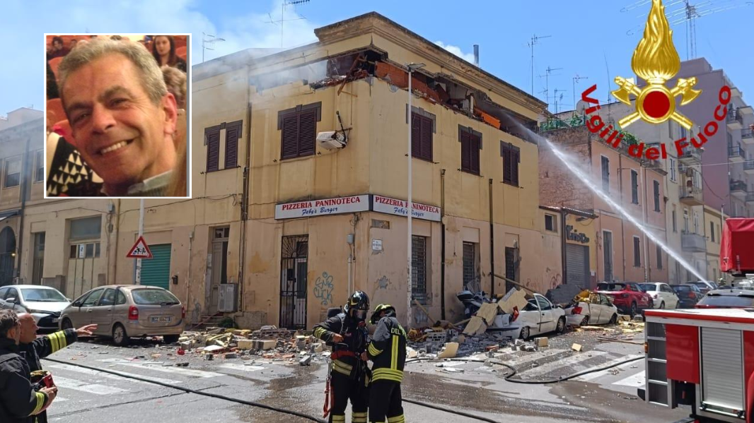 Sassari, morto l’uomo gravemente ustionato nell’esplosione della palazzina