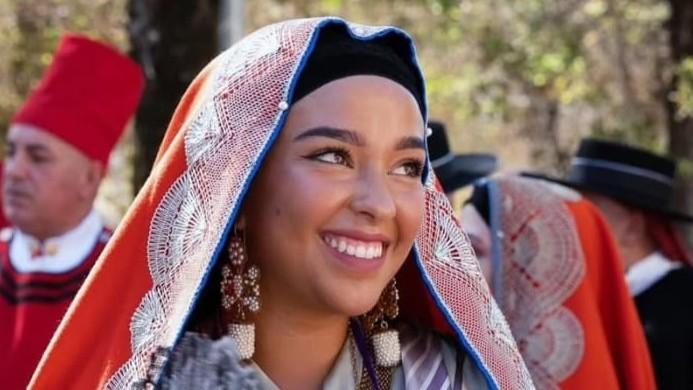 
	Gaia Costa in uno scatto pubblicato sui social (foto di Carlo Marras)


