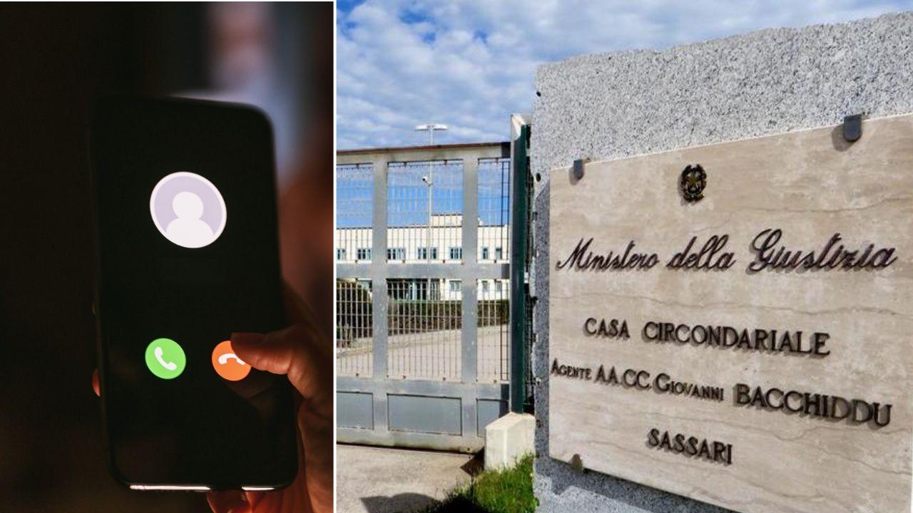 Nove cellulari sequestrati dentro il carcere: «Bancali ormai è un call center»