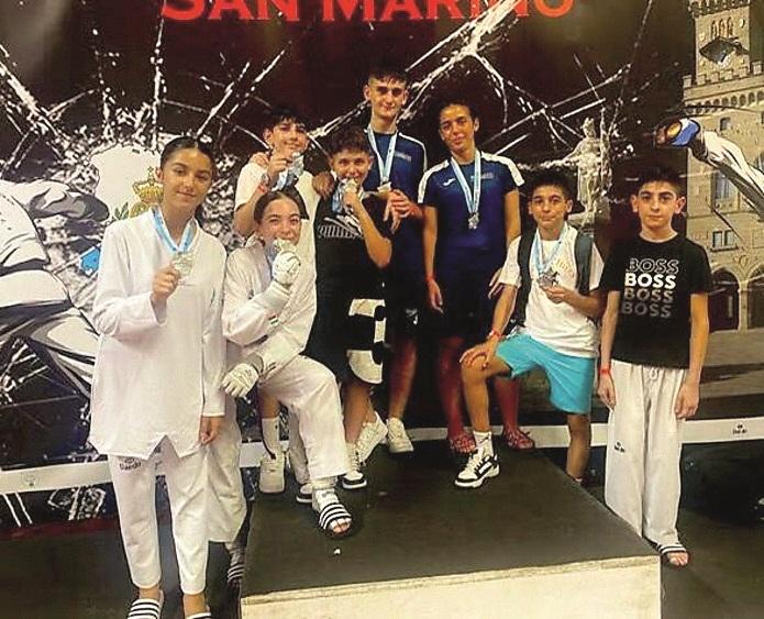 Taekwondo, tre nuovi ori ai “Cadetti” di Oliena