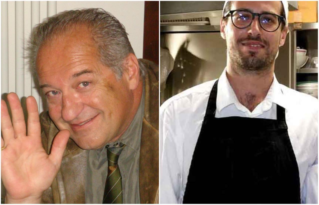 
	A sinistra Aurelio Marchioni, a destra suo figlio Fabio

