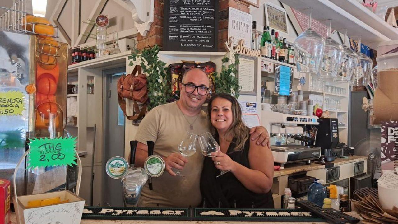 Vincenzo Cananzi insieme a Veronica Matutini