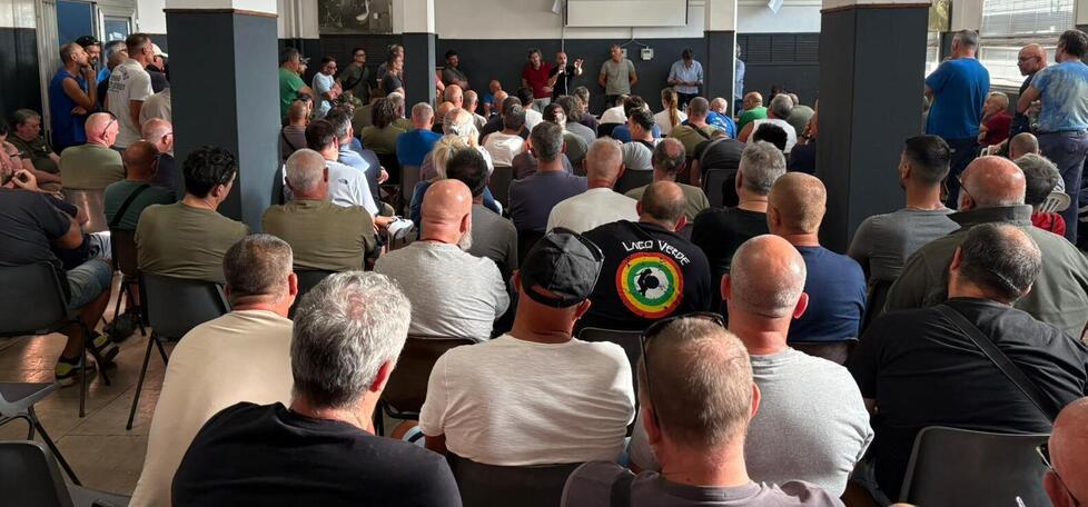 Un momento dell'incontro (foto Lorenzo Manzini)