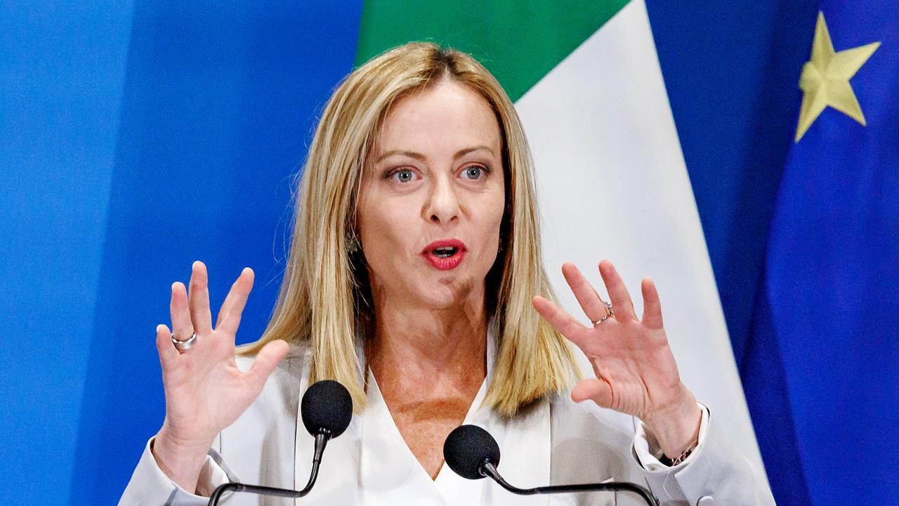 La premier Giorgia Meloni