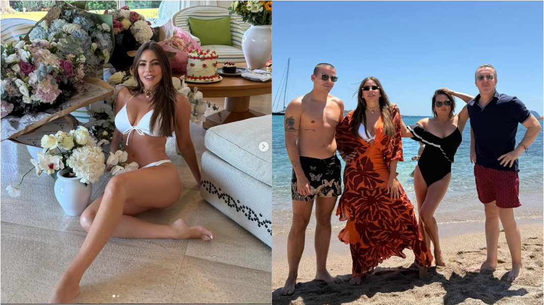 Sofia Vergara si regala la Sardegna per il compleanno