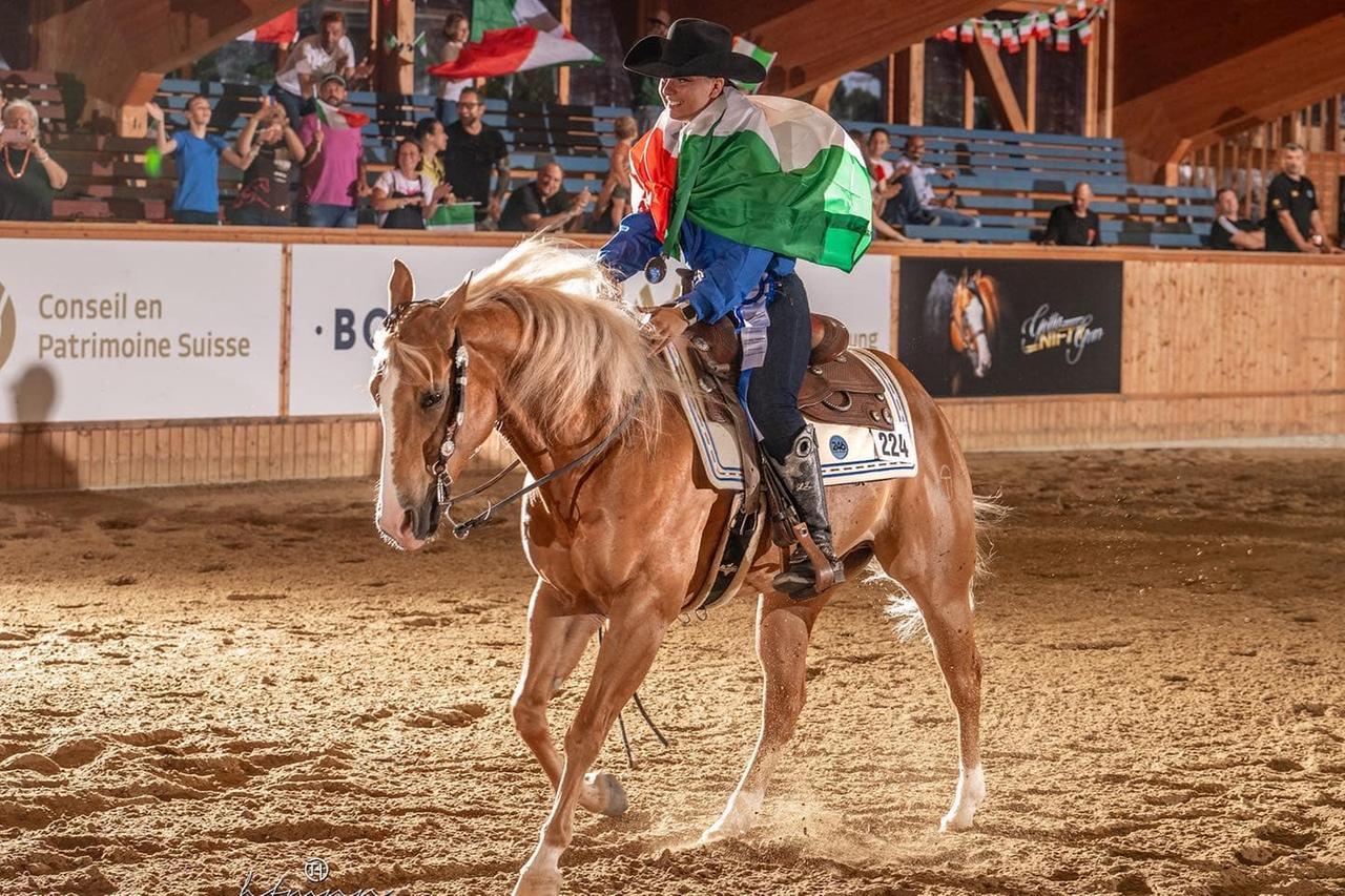 La copparese Ludovica Zambelli è ancora campionessa mondiale