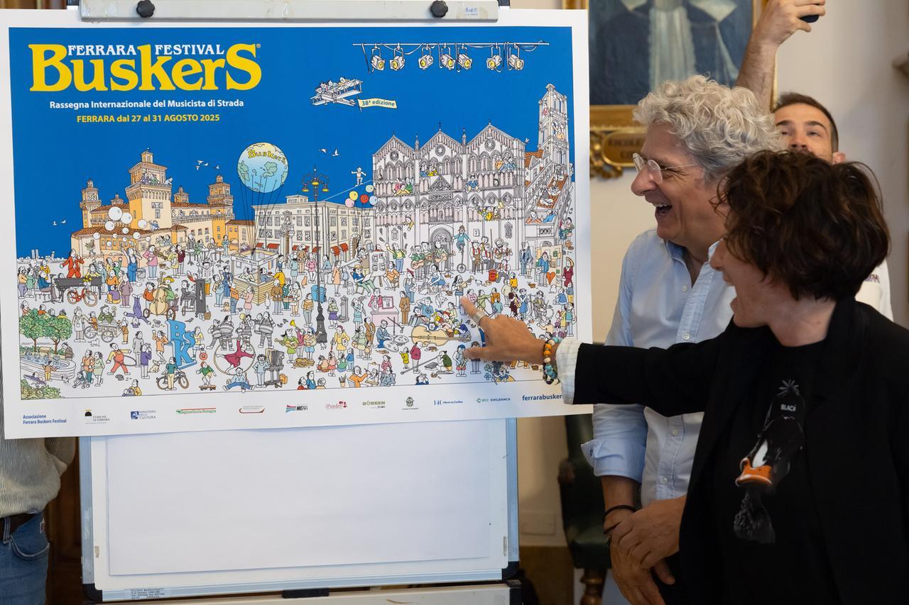 I buskers fanno brillare Ferrara. Cinque giorni di respiro mondiale