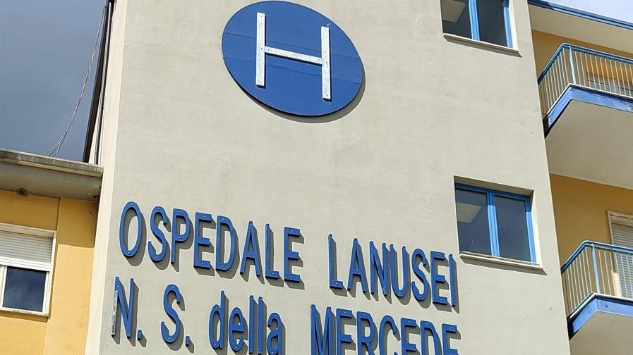 Lanusei ingresso dell'ospedale Nostra Signora della Mercede
