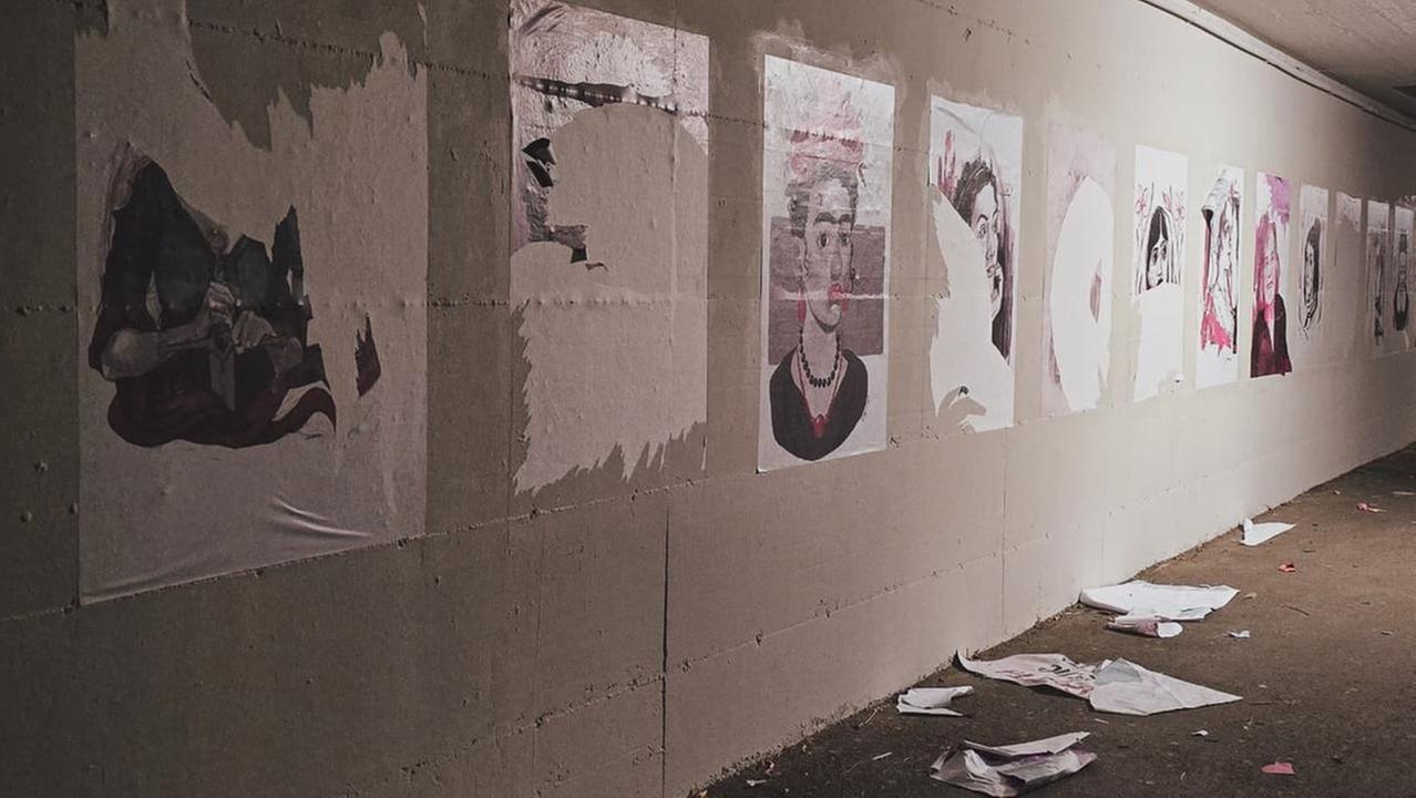 Scandiano, vandali in azione nel sottopasso del parco della Resistenza: «Non è la prima volta che accade»