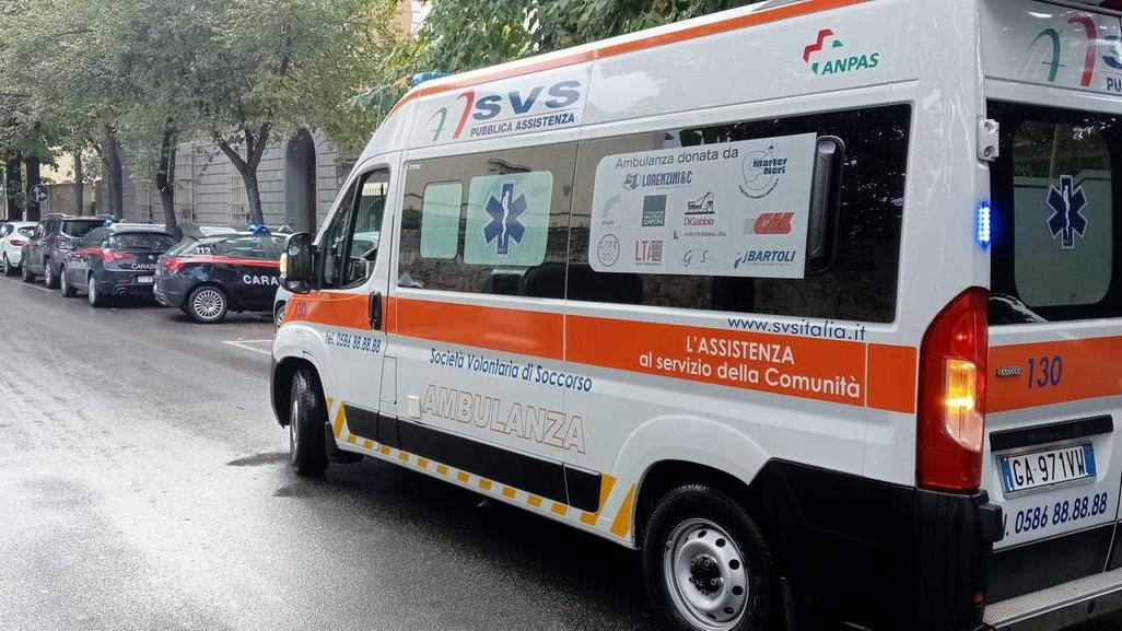 Un'ambulanza della Svs (foto d'archivio)