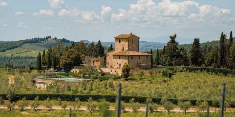 
	Una villa di lusso in collina (foto d'archivio)

