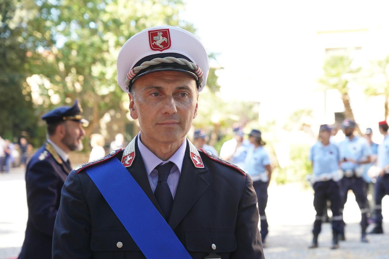 
	Il comandante della polizia municipale di Livorno, Joselito Orlando (foto Stick)


