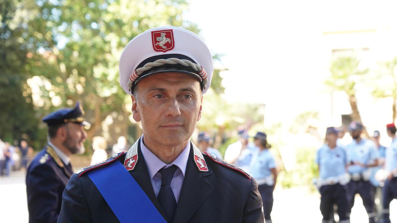 Il comandante della polizia municipale di Livorno, Joselito Orlando (foto Stick)