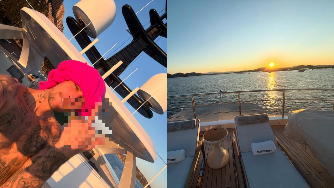 Justin Bieber festeggia il nuovo album con la vacanza in Costa Smeralda