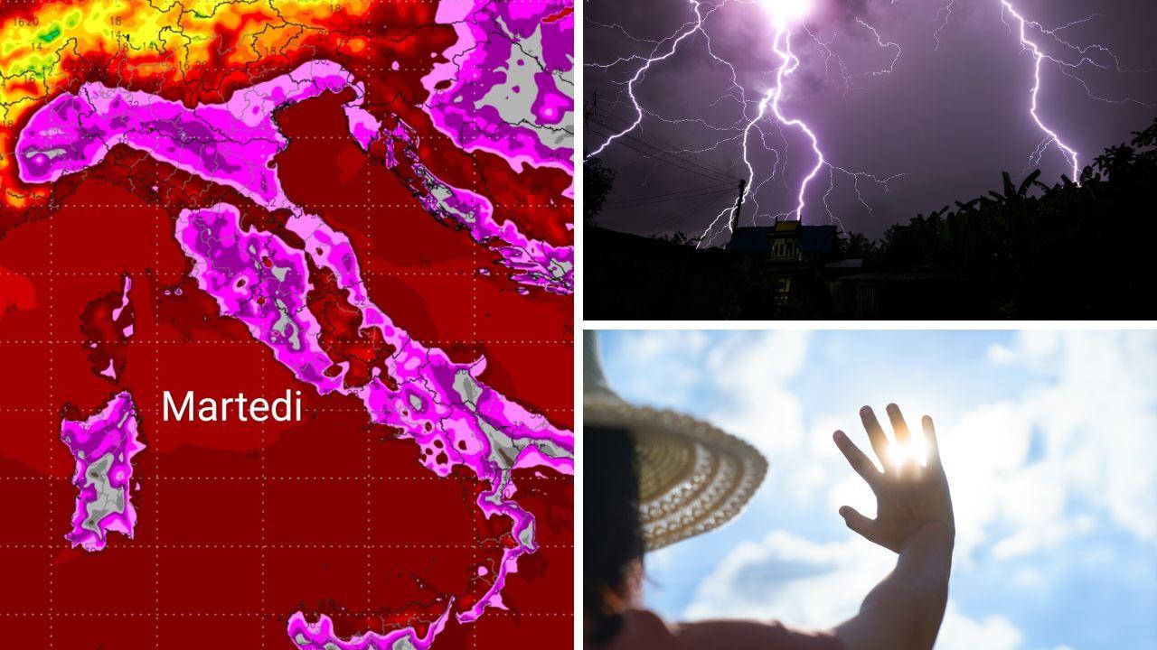 La mappa del Centro Meteo Toscana 
